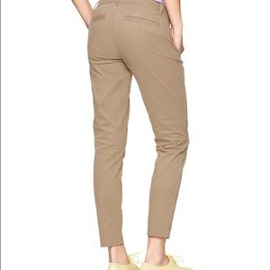 Skinny Mini Cropped Khakis by GAP